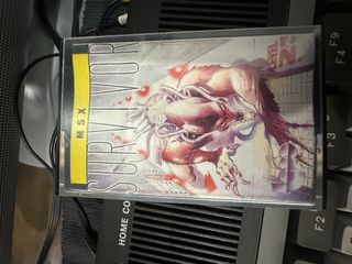 Videojuego MSX Survivor en cinta