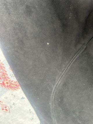 Chaqueta Muton Negro marcas de uso leve