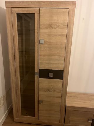 Sofá modular y mueble de salón