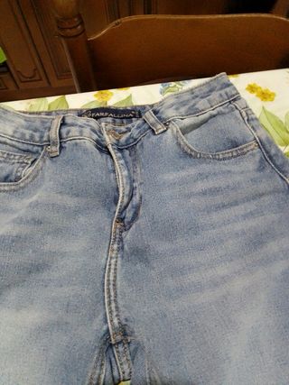 Jeans donna Farfallina blu