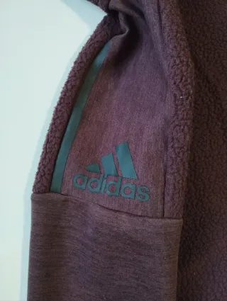 Adidas Forro Polar Mujer Full-Zip Morado