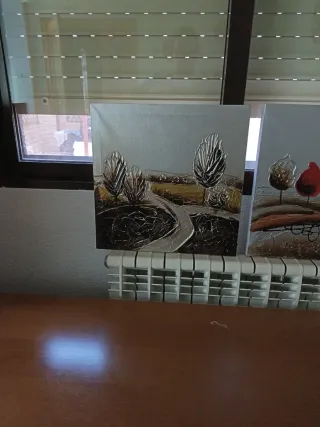 Juego de 2 Cuadros Decorativos