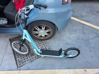Monopatín Scooter Azul