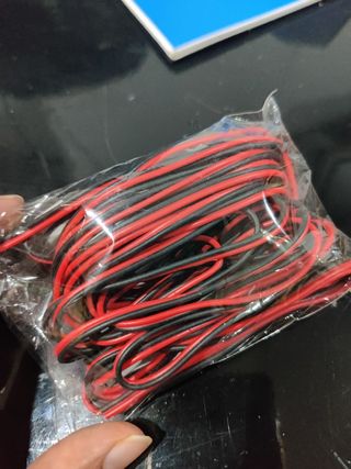 CABLE ELÉCTRICO 5M 26AWG DOBLE NUEVO