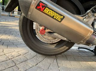 Antirrobo para tubos de escape moto UNIVERSAL