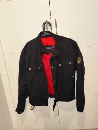 Cazadora Belstaff Negra Talla L