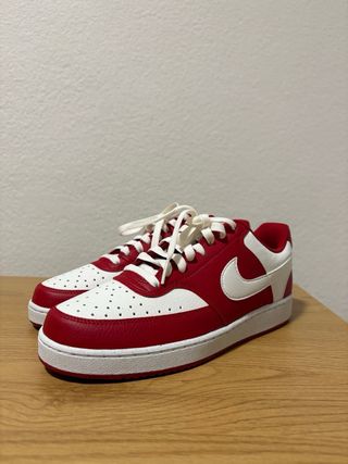Nike Dunk Low Rojo y Blanco