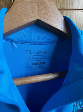 Sudadera Entrenamiento Argentina Adidas Azul Niño