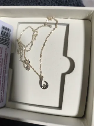 Colgante Plata 925 con Diamante Natural