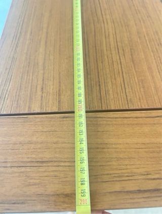 Mesa Comedor Madera y Cristal