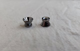 Botones de correa para guitarra/bajo - Plateado