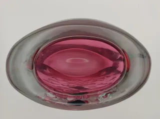 Vaso vintage Murano in vetro sommerso