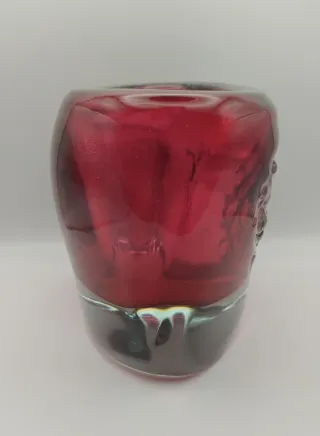 Vaso vintage Murano in vetro sommerso