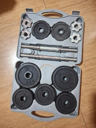 Maletín de pesas 20kg