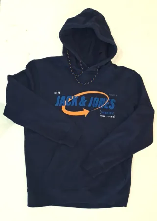 Sudadera Jack & Jones Azul Marino Talla M