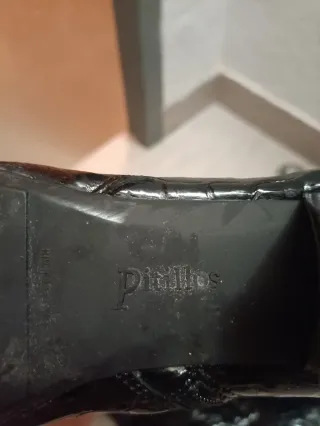 Botas altas acharoladas Pitillos