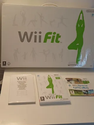 Nintendo Wii balance Fit Juegos y Manual