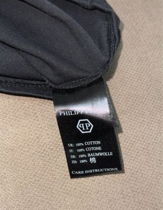 T-shirt Philipp Plein Skull Stars Nero