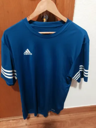 Camiseta Adidas Azul Talla XL