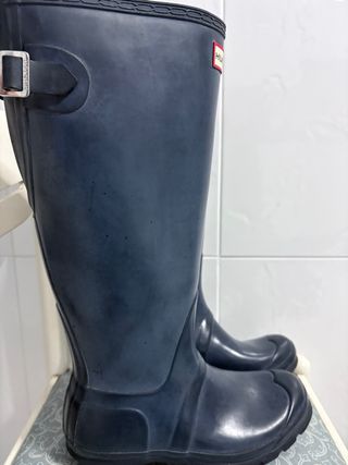 Botas Hunter Talla 38 Azul Ajustables