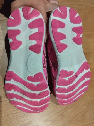 Zapatillas running Asics mujer rosa