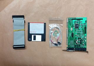 Scheda audio Isa ESS ES1868F + accessori