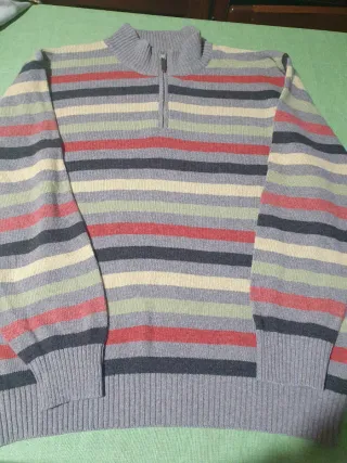 Maglione lana The Bostonians righe taglia L