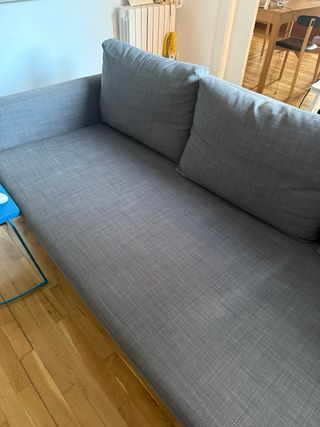 Friheten sofa cama 3 plazas gris