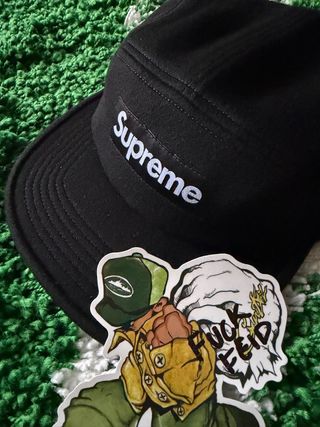 Gorra Supreme Wool Camp Cap Negra