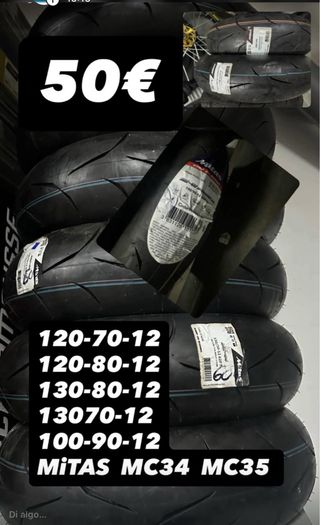 Neumáticos Mitas MC34 MC35 50€