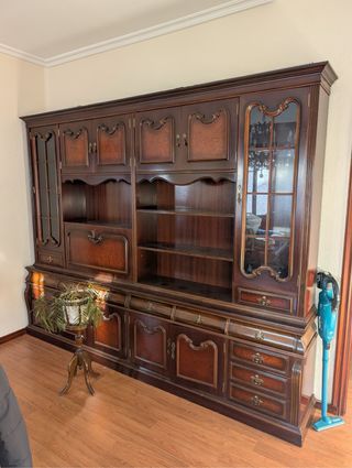 Mueble de salón nogal con factura