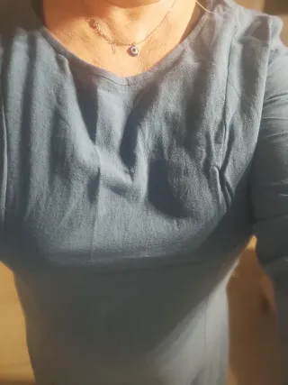 Vestido Medieval Mujer Azul/Verde Talla Única