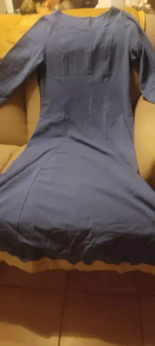 Vestido Medieval Mujer Azul/Verde Talla Única