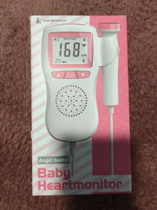 Doppler Fetal Rosa y Blanco