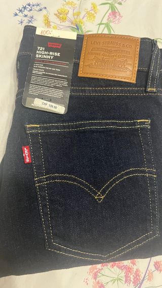 Levi's 721 High-Rise Skinny Jeans Talla M