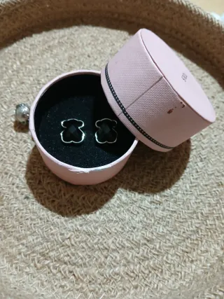 Pendientes Tous Oso Plata