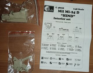 Maqueta de helicóptero Monogram 1/48 ref. #5856 +