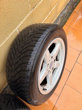 Llantas 16” ALUTEC 5x120 + Neumáticos Continental