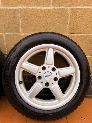Llantas 16” ALUTEC 5x120 + Neumáticos Continental