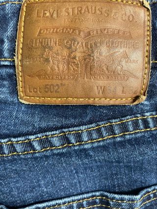 Levi's 502 W34L32 Jeans Azules