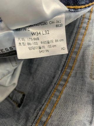 Levi's 502 W34L32 Jeans Azules