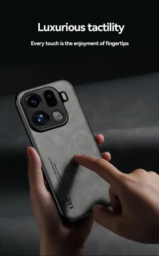 Cover per Oppo Find X9 (retro in pelle)