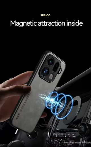 Cover per Oppo Find X9 (retro in pelle)