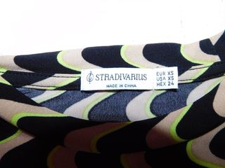 Camiseta estampado ondas manga larga