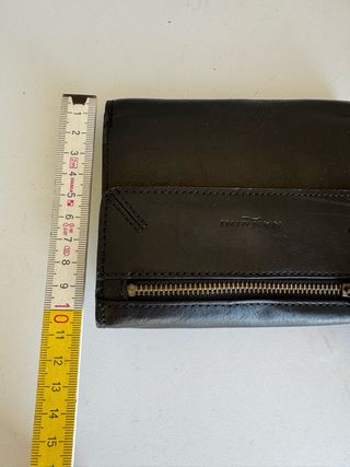 Portafoglio Nannini donna in pelle nero