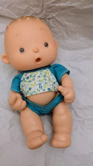 Lotto 3 Bambole Gomma Vintage