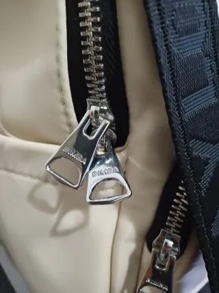 Mochila BIMBA Y LOLA Beige y Negra