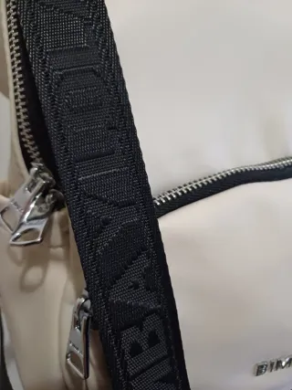 Mochila BIMBA Y LOLA Beige y Negra