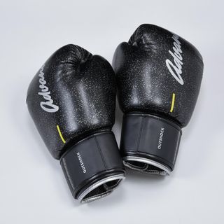 Guantes Kick-Boxing/Muay-Thai Negro Perfeccionamiento