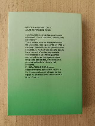 Libro "Historia del Erotismo. El Insaciable Eros"